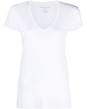 Majestic Filatures V-Neck Short-Sleeve T-Shirt - White