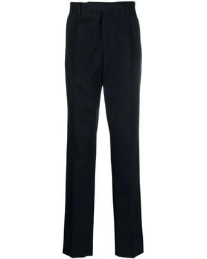 ZEGNA ストレート テーラードパンツ - ブルー