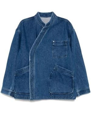 CROQUIS Giacca Denim Con Collo Rialzato - Blu