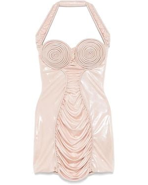 MITILIANE COUTURE Minikleid Mit Spiralbecher - Pink