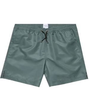 Sunspel Drawstring Swim Shorts - Blue