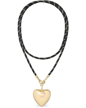 Roxanne Assoulin Collar con charm Happy Cord - Metálico