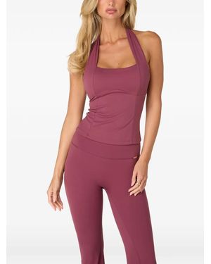 AMADAWEAR Top Daria Con Cuello Halter - Rojo