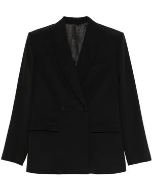 Isabel Marant Calie Double-Breasted Jacket - Black