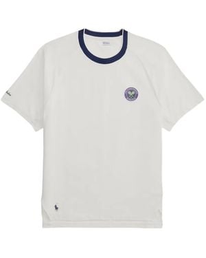 Polo Ralph Lauren Raglan Sleeve Custom Slim Fit T-Shirt - White
