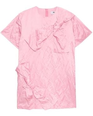 MSGM A-Line Mini Dress - Pink