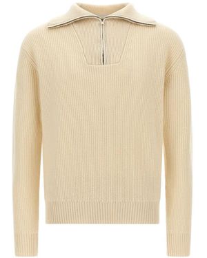 Oliver Lattughi Costa Inglese Cashmere Jumper - White