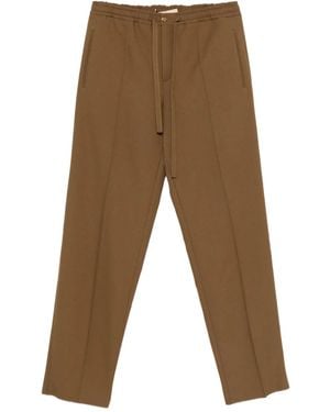 Valentino Garavani Drawstring-Waist Pants - Brown