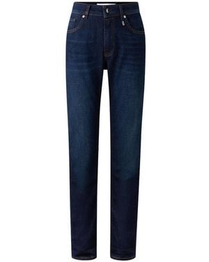 Bogner Whiskering-Effect Jeans - Blue