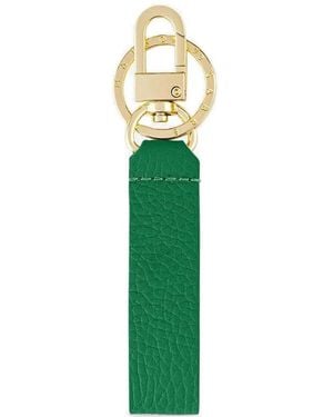 Maison De Sabre Upcycled Leather Keychain - Green