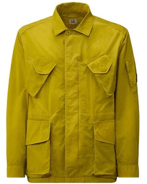 C.P. Company Multiple-Pocket Overshirt - Yellow