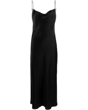 Dorothee Schumacher Silk Midi Dress - Black