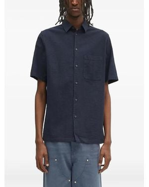 Samsøe & Samsøe Short-Sleeve Shirt - Blue