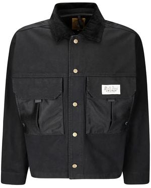Brain Dead Chaqueta con bolsillos utility - Negro