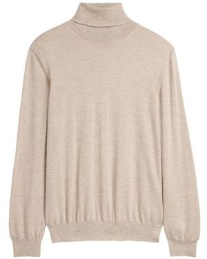 Zanone Turtleneck Jumper - Natural