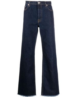 Lanvin ミッドライズ ストレートジーンズ - ブルー