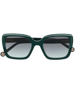 Carolina Herrera Gafas De Sol Con Montura Cuadrada - Verde