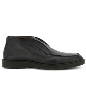 Santoni Gehämmerte Digits Stiefeletten - Schwarz