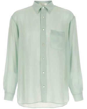 The Row Bresson Button-Up Shirt - Green