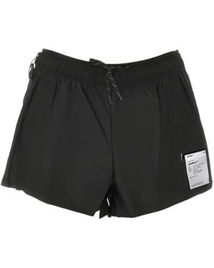 Satisfy Drawstring Mini Shorts - Black