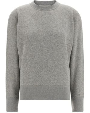 DARKPARK Crew-Neck Cuffed-Sleeve Sweatshirt - Grey