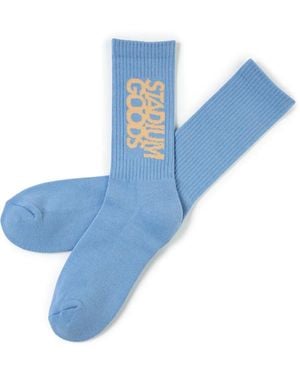 Stadium Goods ロゴ靴下 - ブルー