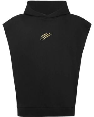 Philipp Plein Label Tank Top - Black