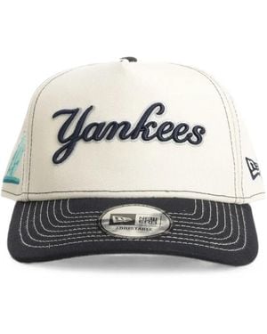 KTZ 9Forty New York Yankees Snapback Cap - White