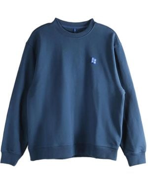 Adererror Embroidered-Logo Sweatshirt - Blue