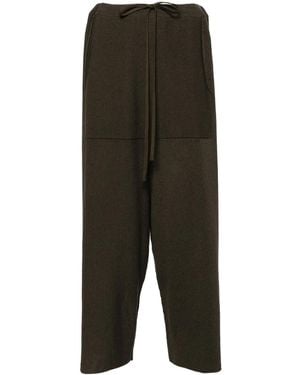Forme D'expression Pantaloni Knitted Pullon - Nero