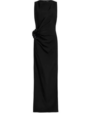 Proenza Schouler フローラル ドレス - ブラック