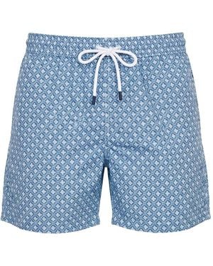 Fedeli Bañador Con Cordones - Azul