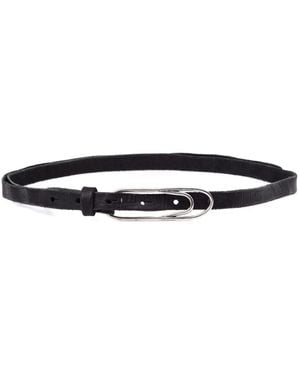 Goti Loop Buckle Belt - Nero