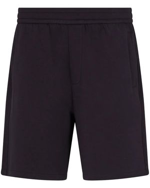 ARMANI EXCHANGE Stretch Trainingsshorts - Blauw