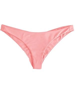 Beach Bunny X Shanina Shaik Bunny Logo Bikini Bottoms - Pink