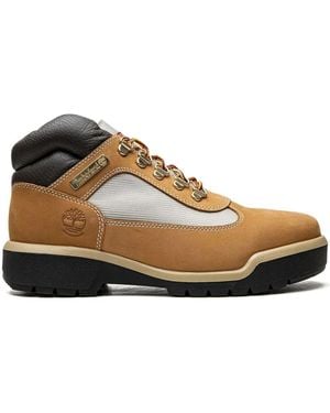 Timberland Field Lace-Up 'Wheat" Boots - Brown