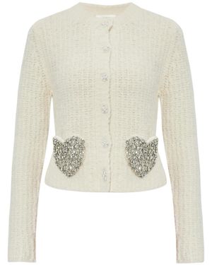 LoveShackFancy Leocadia Vest - Wit