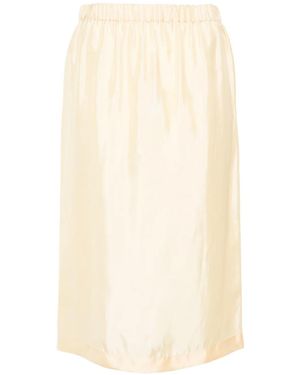 Fabiana Filippi Banana Straight Skirt - Natural
