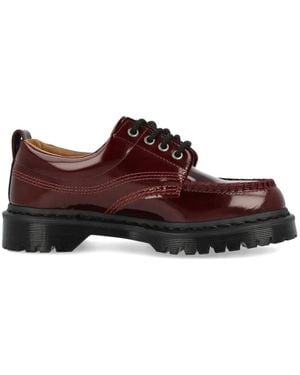 Dr. Martens Lowell Moc-Toe Lace-Up Derby Shoes - Brown