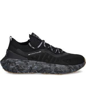Under Armour Phantom 4 Camouflage Performance Sneakers - Black