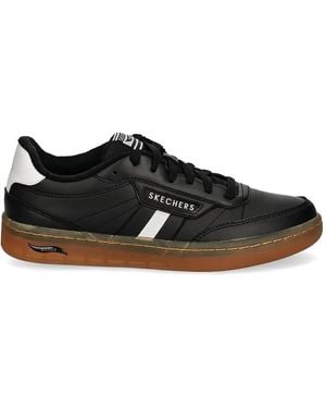 Skechers Lace-Up Sneakers - Black
