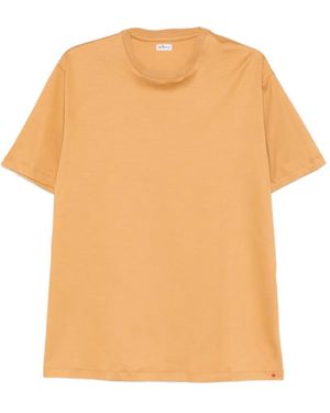 Kiton Crew-Neck T-Shirt - Orange