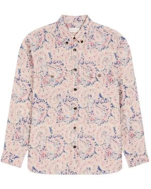 Dries Van Noten Loose Jacquard Shirt - Pink