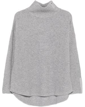 Max & Moi Jersey De Mezcla De Cachemira - Gris