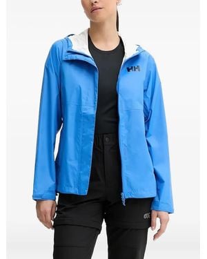 Helly Hansen ロゴ ジャケット - ブルー