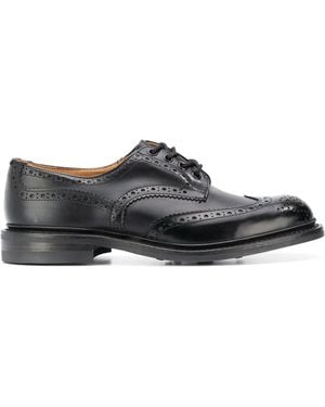 Tricker's Bourton Leather Brogues - Grey