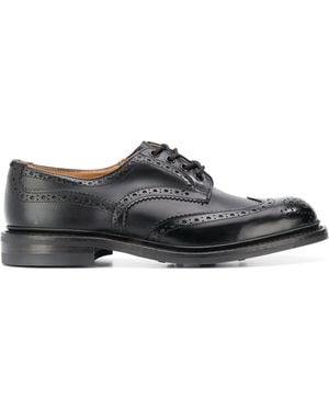 Tricker's Bourton Leather Brogues - Grey