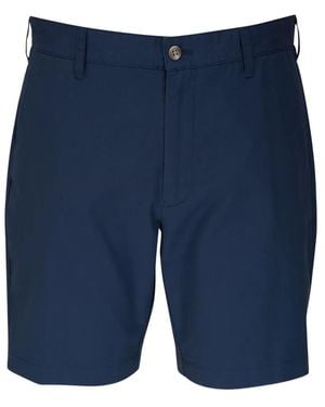 Peter Millar Crown Comfort Chino Shorts - Blue