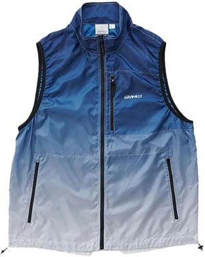 Gramicci Ripstop-Texture Gilet - Blue