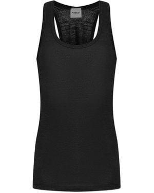 Isabel Marant Thea racerback T-shirt - Negro